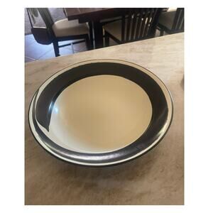 Vintage Anne Mallory Americaware California pottery  platter bowl